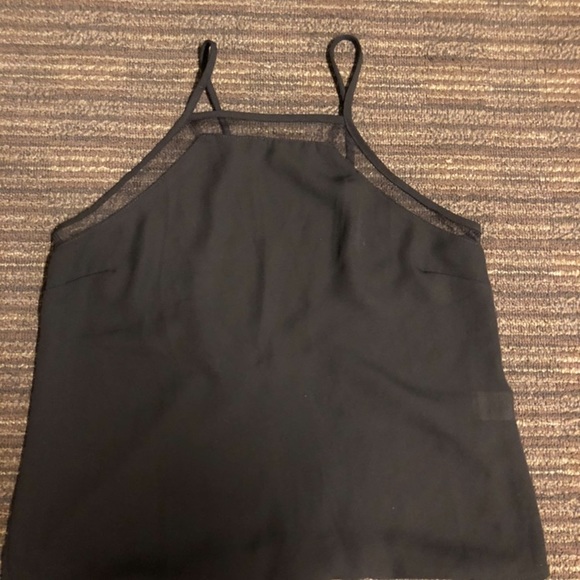 Black mesh tank top - Picture 4 of 4